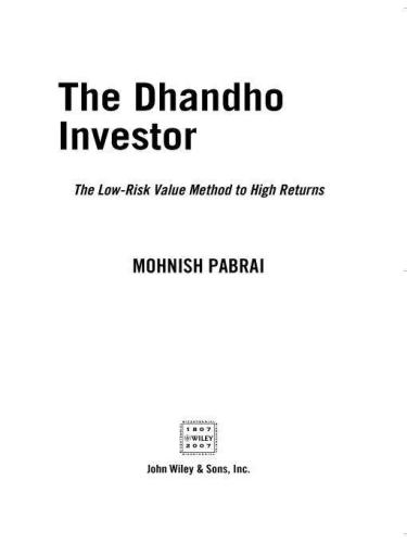 The Dhandho Investor