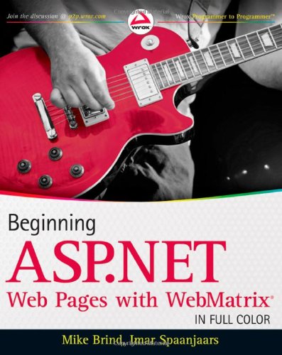 Beginning ASP.Net Web Pages with Webmatrix