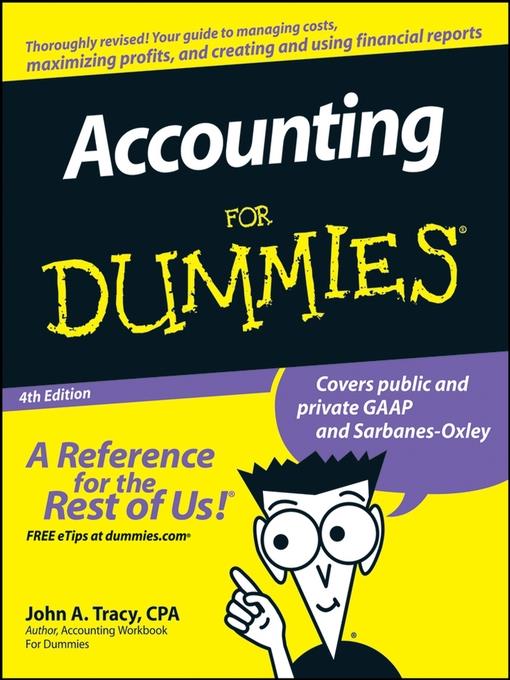 Accounting For Dummies