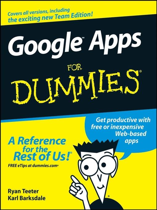 Google Apps For Dummies