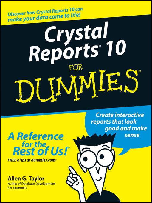 Crystal Reports10 For Dummies