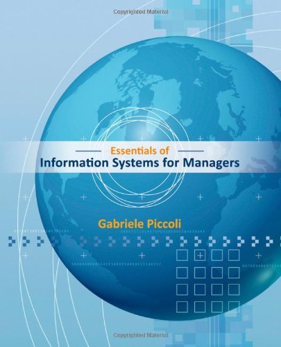 Essentials of Information Systems for Managers