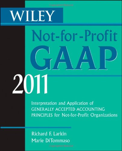 Wiley Not-For-Profit GAAP 2011