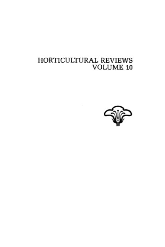 Horticultural reviews. Volume 10