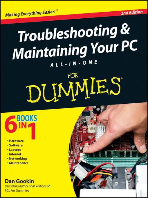 Troubleshooting and Maintaining Your PC All-in-One For Dummies