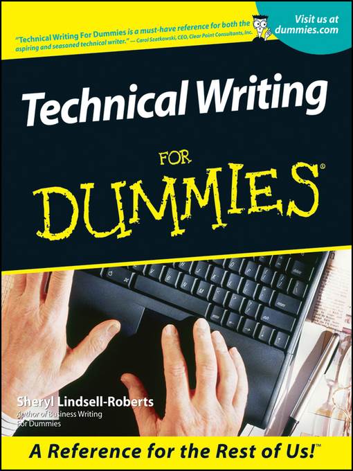 Technical Writing For Dummies