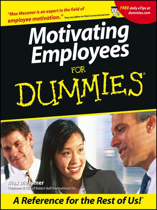 Motivating Employees For Dummies