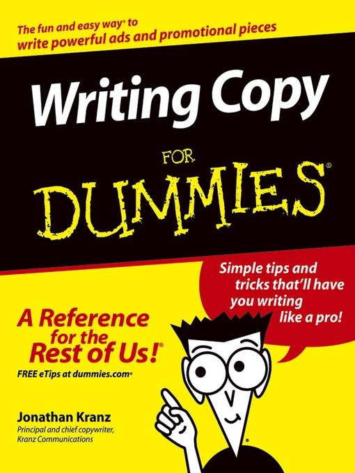 Writing CopyFor Dummies