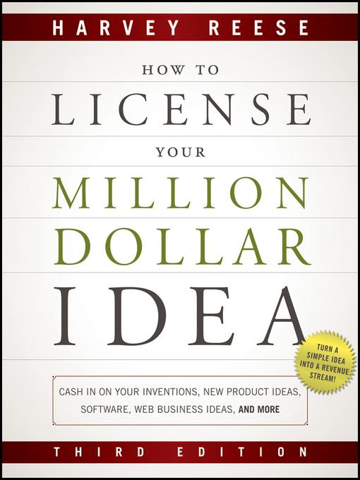 How to License Your Million Dollar Idea