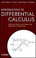 Introduction to Differential Calculus