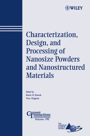 Characterization, design, and processing of nanosize powders and nanostructured materials