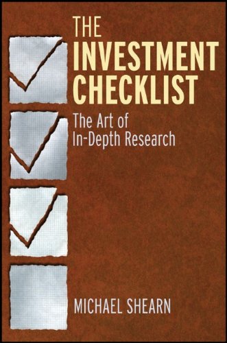 The Investment Checklist