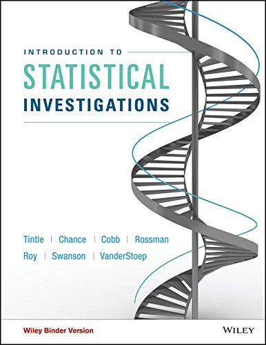 Introduction to Statistical Investigations