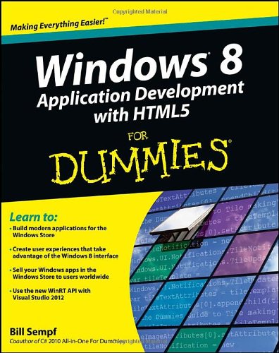 Windows 8 Application Development with HTML5 for Dummies