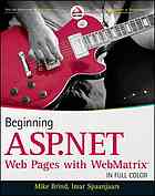 Beginning ASP.Net Web Pages with Webmatrix