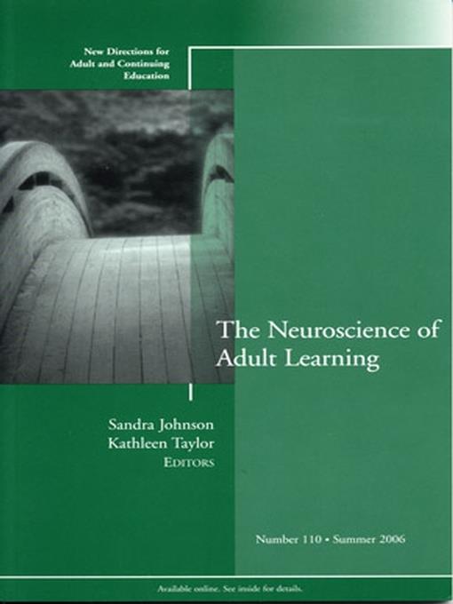 The Neuroscience of Adult Learning