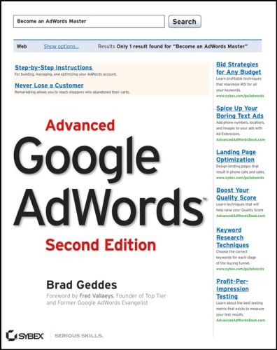 Advanced Google Adwords