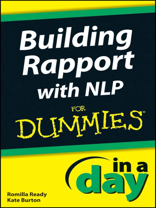 Building Rapport with NLP In a Day For Dummies