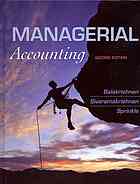 Managerial Accounting