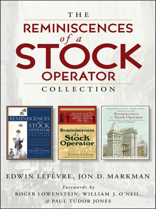 The Reminiscences of a Stock Operator Collection