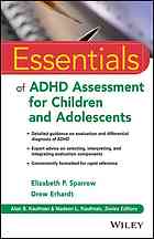 Essentials of ADHD Assessment for Children and Adolescents