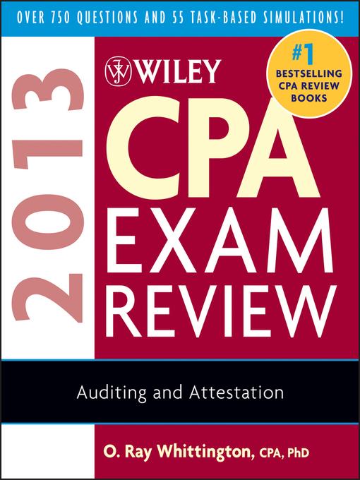 Wiley CPA Exam Review 2013, Auditing and Attestation