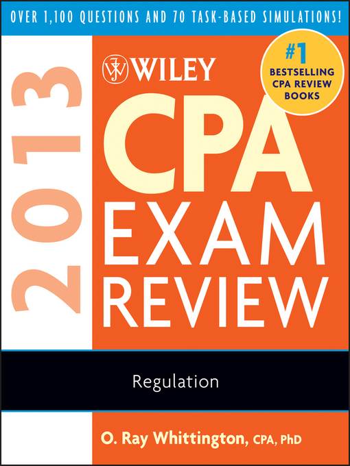 Wiley CPA Exam Review 2013, Regulation