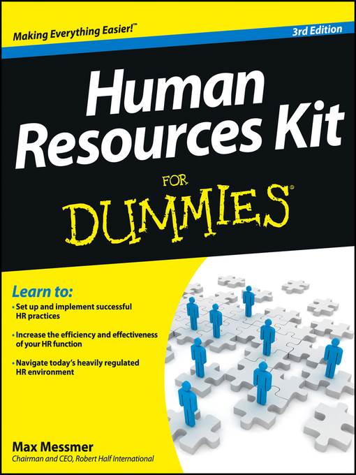 Human Resources Kit For Dummies