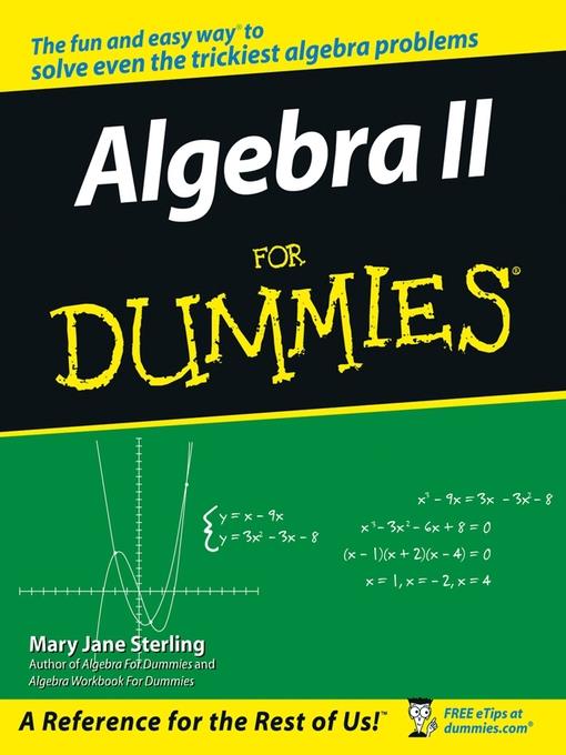 Algebra II For Dummies