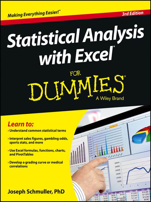 Statistical Analysis with Excel For Dummies