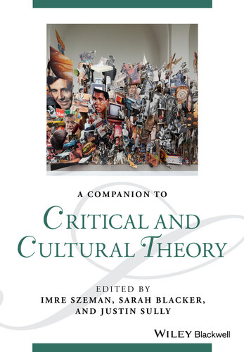 A Companion to Critical and Cultural Theory