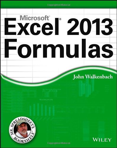 Excel 2013 Formulas