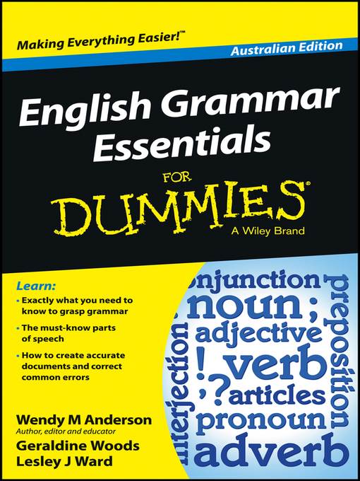 English Grammar Essentials For Dummies