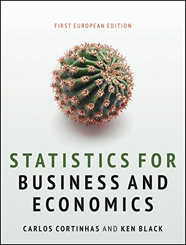 Statistics for Business and Economics - First European Edition WileyPLUS Book/Card Set