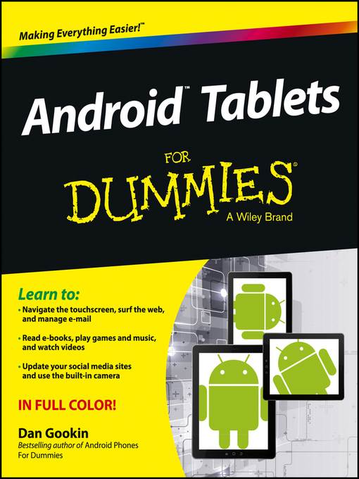 Android Tablets For Dummies