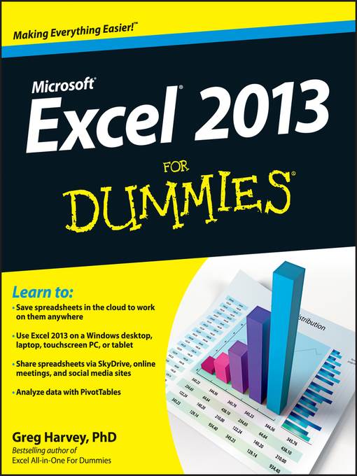 Excel 2013 For Dummies