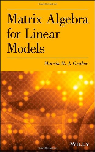 Matrix Algebra for Linear Mode