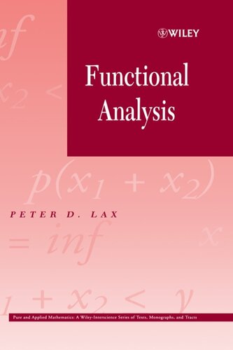 Functional Analysis