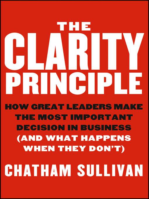 The Clarity Principle