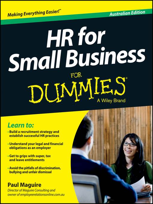 HR For Small Business For Dummies