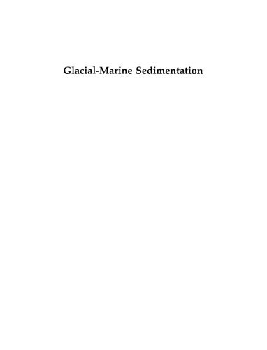 Glacial-marine sedimentation