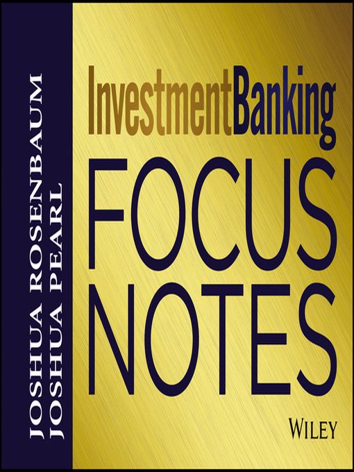 Investment Banking Focus Notes