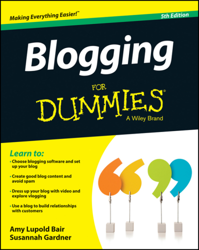 Blogging For Dummies