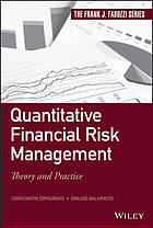 Quantitative Financial Risk Management