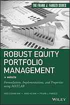 Robust Equity Portfolio Management