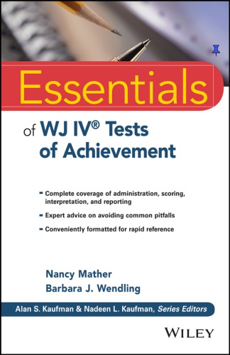 Essentials of Wj IV Tests of Achievement