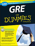 1,001 GRE Practice Questions for Dummies (+ Free Online Practice)