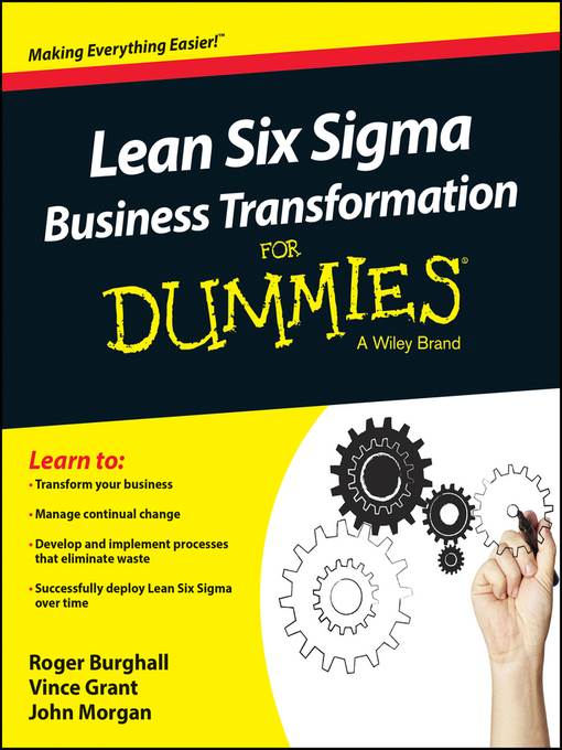 Lean Six Sigma Business Transformation for Dummies