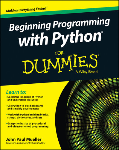 Beginning Programming with Python for Dummies