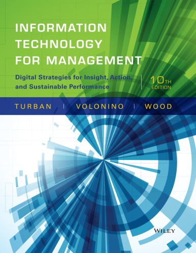 Information Technology for Management